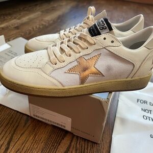 Golden Goose Canvas Ball Star Sneakers